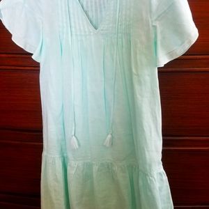 Vineyard vines ruffle tunic dress, size 6